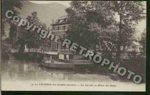 Ville de LECHERE(LA) Carte postale ancienne