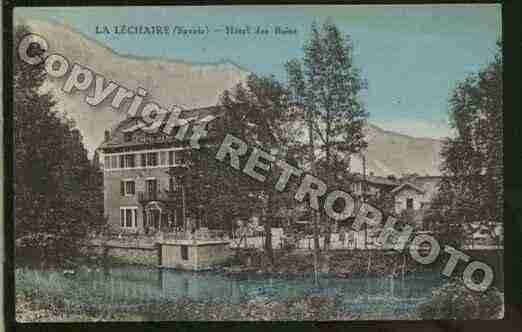 Ville de LECHERE(LA) Carte postale ancienne