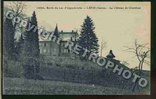 Ville de LEPINLELAC Carte postale ancienne Ville de LEPINLELAC Carte postale ancienne