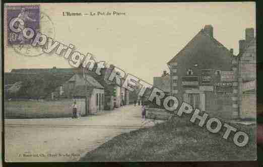 Ville de LHOMME Carte postale ancienne