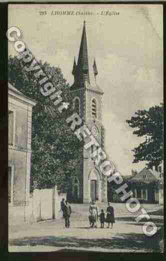 Ville de LHOMME Carte postale ancienne