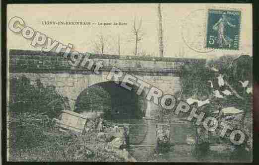 Ville de LIGNYENBRIONNAIS Carte postale ancienne Ville de LIGNYENBRIONNAIS Carte postale ancienne
