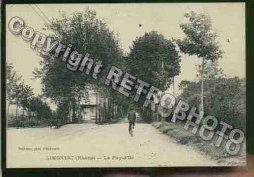 Ville de LIMONEST Carte postale ancienne