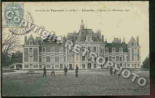 Ville de LIVERDYENBRIE Carte postale ancienne