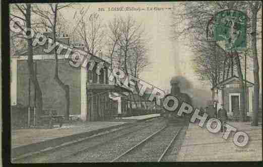 Ville de LOIRESURRHONE Carte postale ancienne