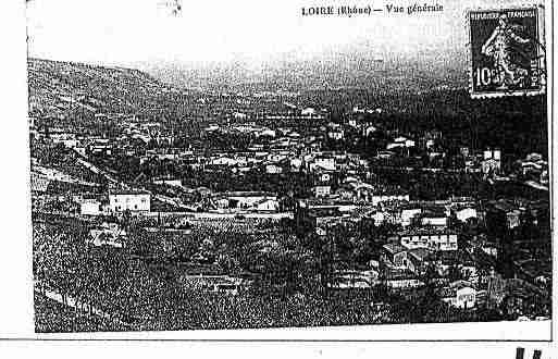 Ville de LOIRESURRHONE Carte postale ancienne