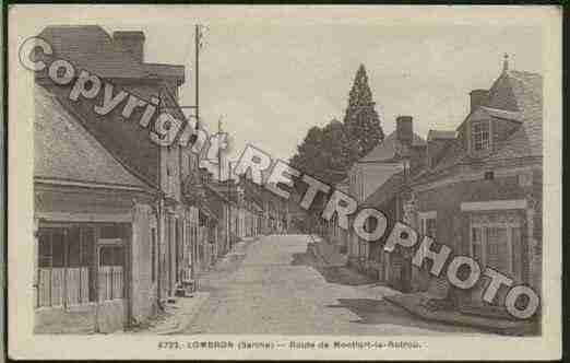 Ville de LOMBRON Carte postale ancienne