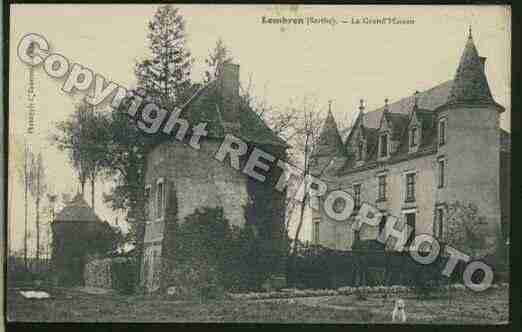 Ville de LOMBRON Carte postale ancienne