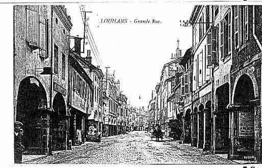 Ville de LOUHANS Carte postale ancienne