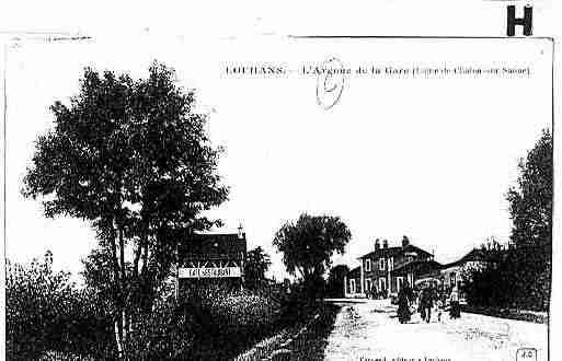 Ville de LOUHANS Carte postale ancienne