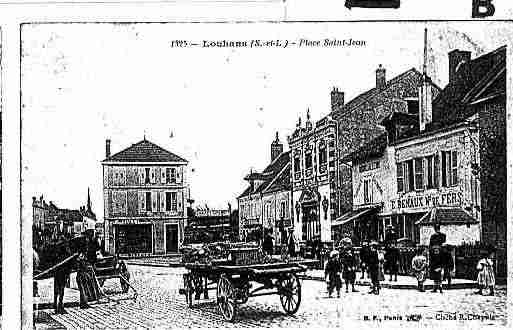 Ville de LOUHANS Carte postale ancienne