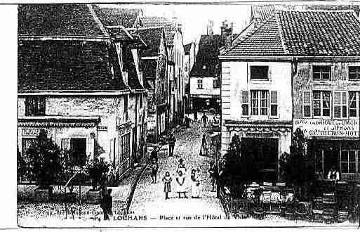 Ville de LOUHANS Carte postale ancienne