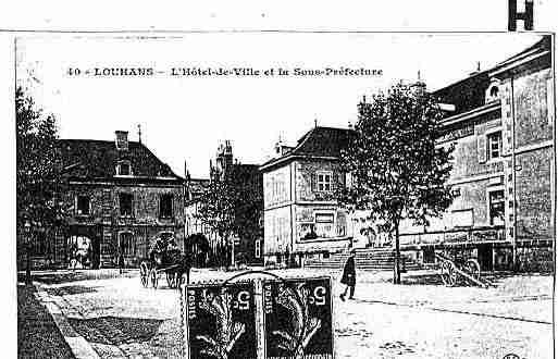 Ville de LOUHANS Carte postale ancienne
