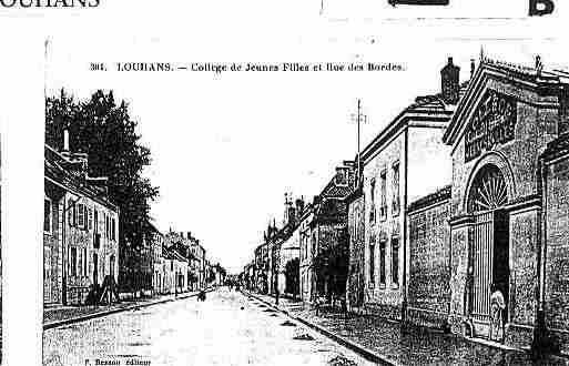 Ville de LOUHANS Carte postale ancienne