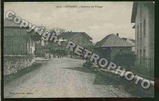 Ville de LOVAGNY Carte postale ancienne