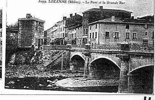 Ville de LOZANNE Carte postale ancienne