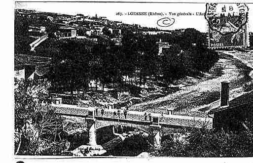 Ville de LOZANNE Carte postale ancienne