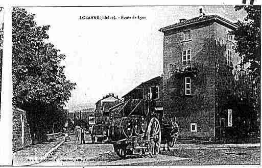 Ville de LOZANNE Carte postale ancienne