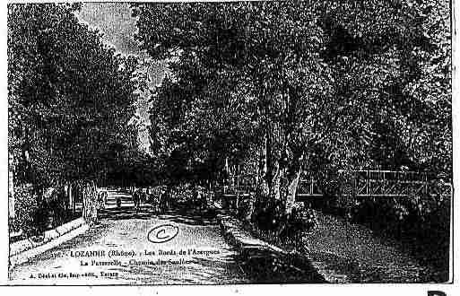Ville de LOZANNE Carte postale ancienne