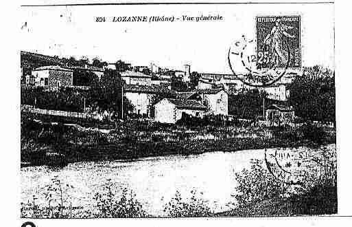 Ville de LOZANNE Carte postale ancienne