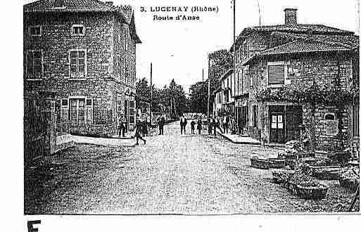 Ville de LUCENAY Carte postale ancienne