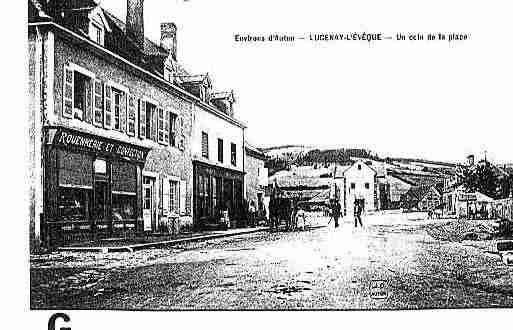 Ville de LUCENAYL\\\'EVEQUE Carte postale ancienne