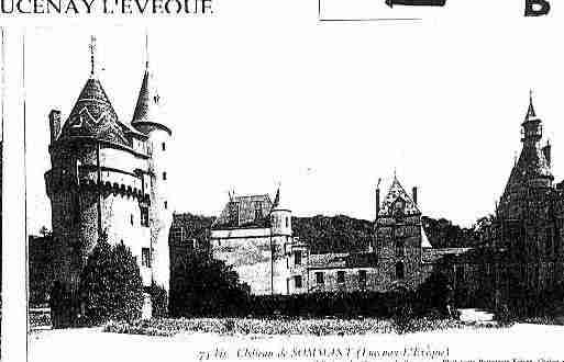 Ville de LUCENAYL\'EVEQUE Carte postale ancienne