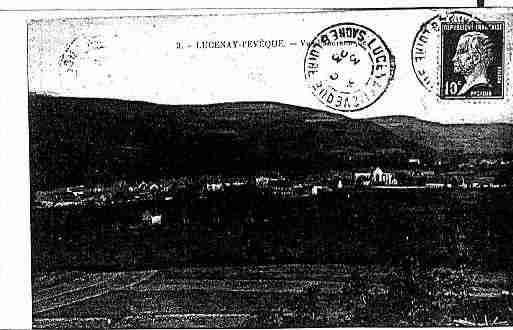 Ville de LUCENAYL\'EVEQUE Carte postale ancienne