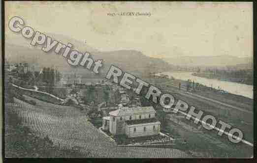 Ville de LUCEY Carte postale ancienne