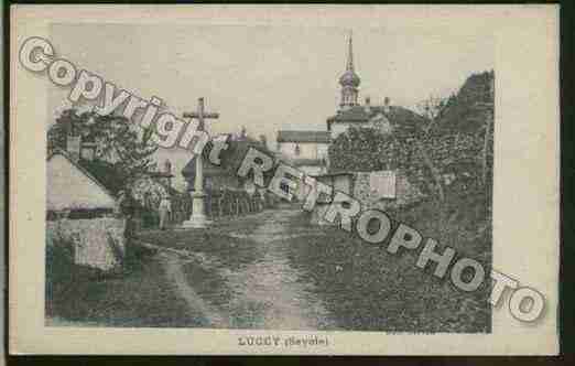 Ville de LUCEY Carte postale ancienne