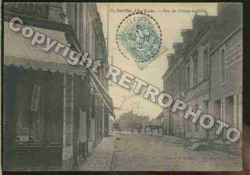 Ville de LUDE Carte postale ancienne