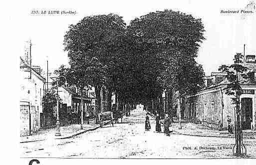 Ville de LUDE Carte postale ancienne