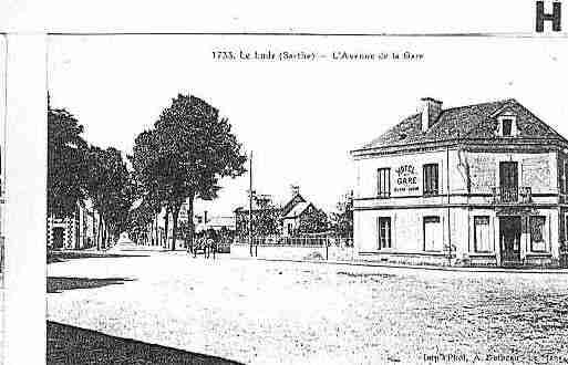 Ville de LUDE Carte postale ancienne