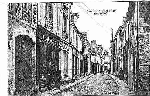 Ville de LUDE Carte postale ancienne