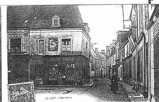 Ville de LUDE Carte postale ancienne