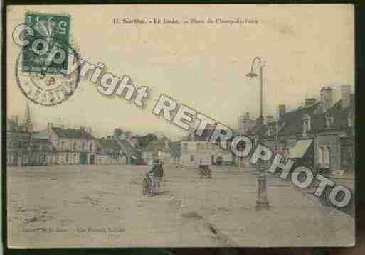Ville de LUDE Carte postale ancienne