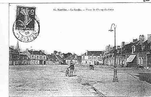 Ville de LUDE Carte postale ancienne