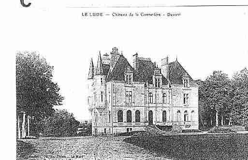 Ville de LUDE Carte postale ancienne