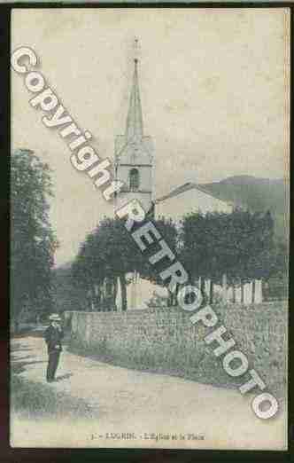 Ville de LUGRIN Carte postale ancienne