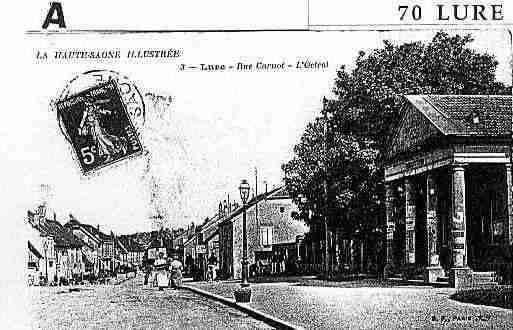 Ville de LURE Carte postale ancienne
