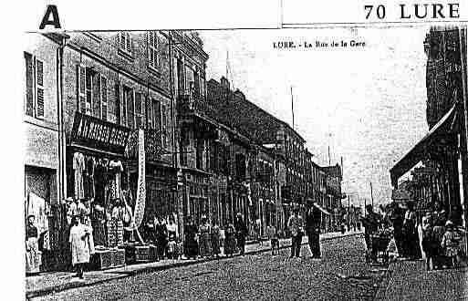 Ville de LURE Carte postale ancienne