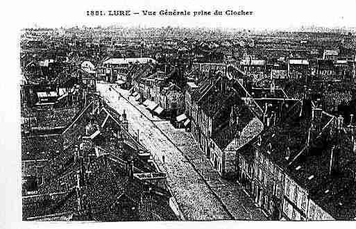 Ville de LURE Carte postale ancienne