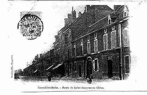 Ville de LUXEUILLESBAINS Carte postale ancienne