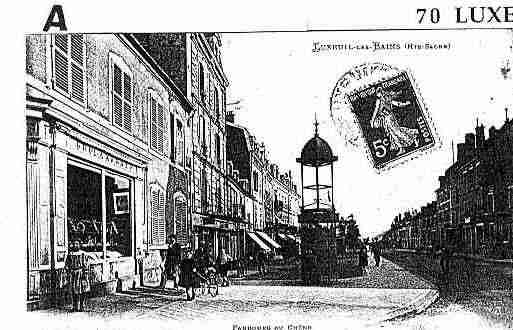 Ville de LUXEUILLESBAINS Carte postale ancienne