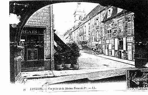 Ville de LUXEUILLESBAINS Carte postale ancienne