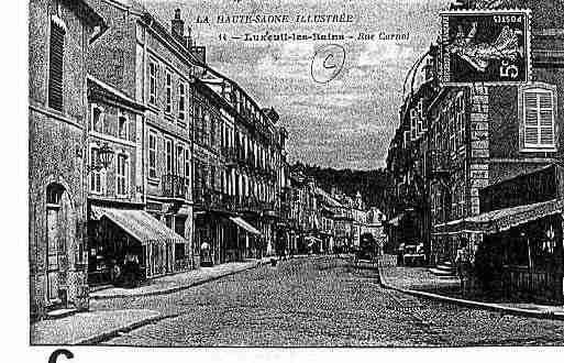 Ville de LUXEUILLESBAINS Carte postale ancienne