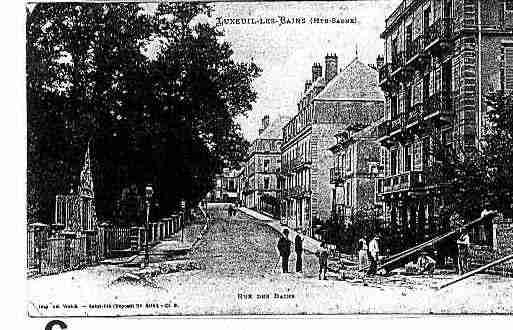 Ville de LUXEUILLESBAINS Carte postale ancienne