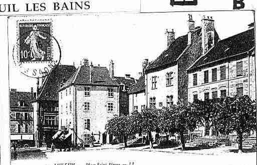 Ville de LUXEUILLESBAINS Carte postale ancienne