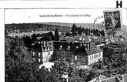 Ville de LUXEUILLESBAINS Carte postale ancienne