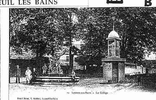 Ville de LUXEUILLESBAINS Carte postale ancienne